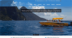 Desktop Screenshot of exodusstlucia.com