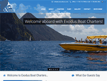 Tablet Screenshot of exodusstlucia.com